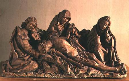 The Lamentation of Christ, sculpture von Pedro  Millan