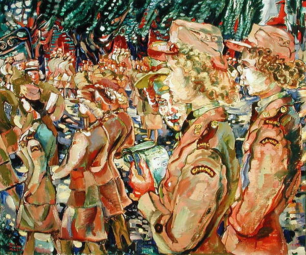 Morgenparade, 1944 von Pegi Nicol Macleod