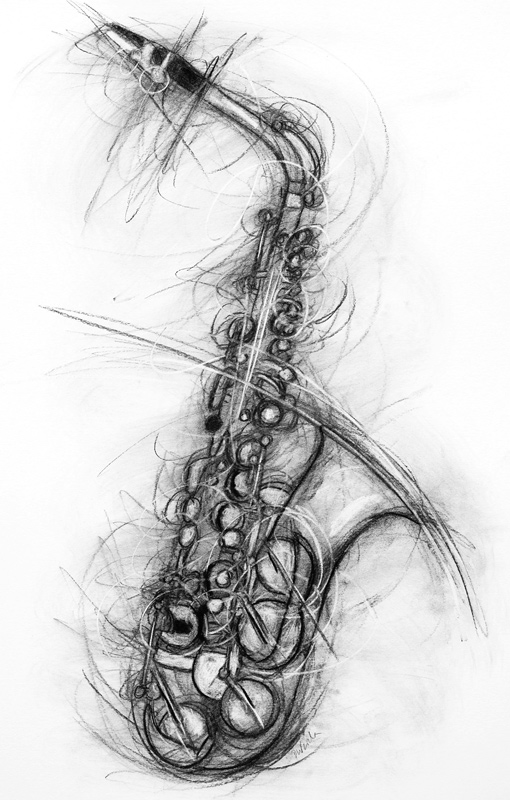 Saxophone von Penny Warden