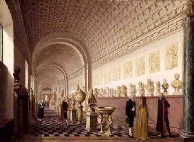The Inner Gallery of the Royal Museum at the Royal Palace, Stockholm 1796