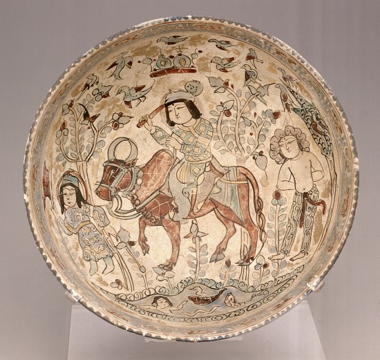 Mina'i Bowl, early 13th century von Persian School