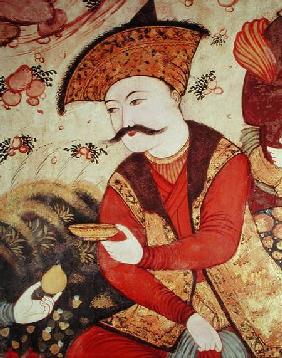 Shah Abbas I (1588-1629)  (detail)