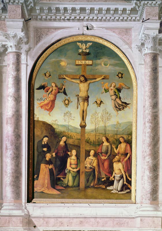 Perugino / Crucifixion / ptg. von Perugino (eigentl. Pierto di Cristoforo Vanucci)