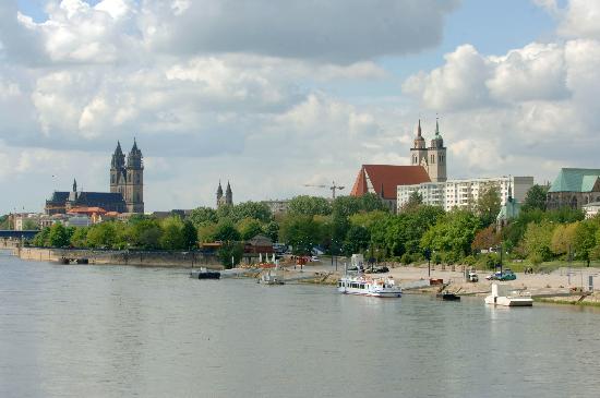 Stadtansicht Magdeburg von Peter Förster