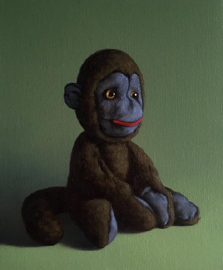 Brown Monkey on Green 2016