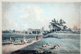 New College from the Parks c.1790  on