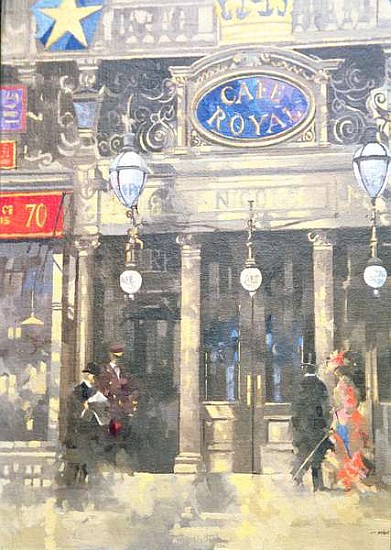The Cafe Royal, 1993 (oil on canvas)  von Peter Miller
