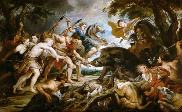 Die Jagd des Meleager und der Atalante von Peter Paul Rubens