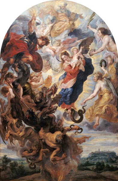 Das apokalyptische Weib. von Peter Paul Rubens