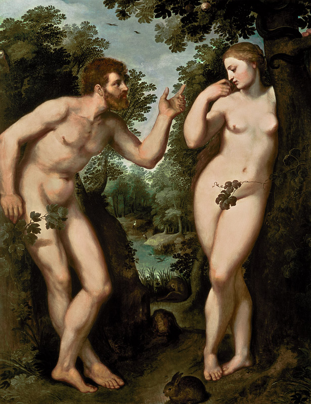 Adam und Eva von Peter Paul Rubens