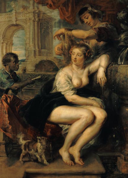 Bathseba am Brunnen von Peter Paul Rubens