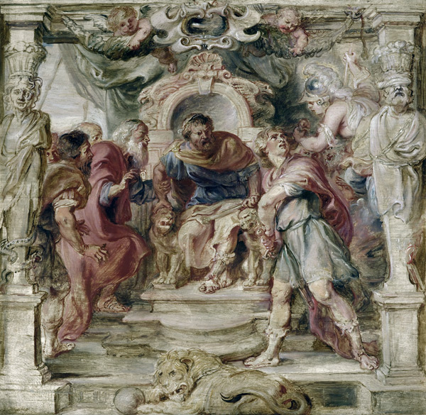 Der Zorn des Achilles von Peter Paul Rubens