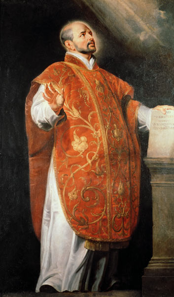 St. Ignatius of Loyola (1491-1556) Founder of the Jesuits von Peter Paul Rubens