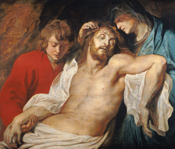 Lament of Christ by the Virgin and St. John von Peter Paul Rubens