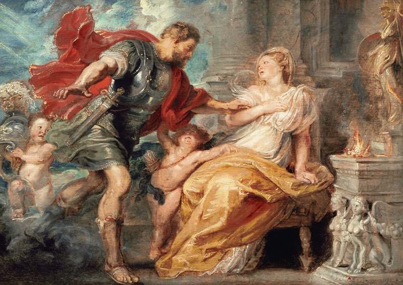 Mars and Rhea Silvia von Peter Paul Rubens