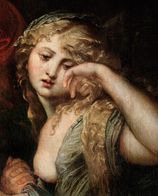 Mary Magdalene, detail from The Deposition von Peter Paul Rubens