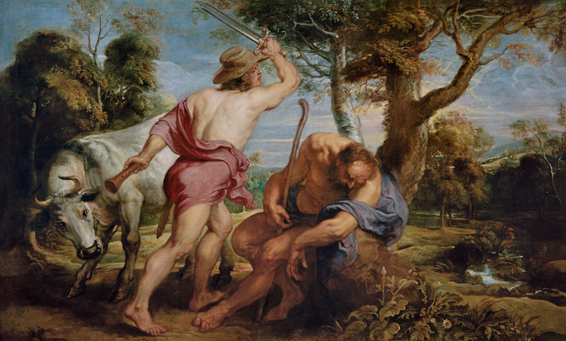 Merkur und Argus von Peter Paul Rubens