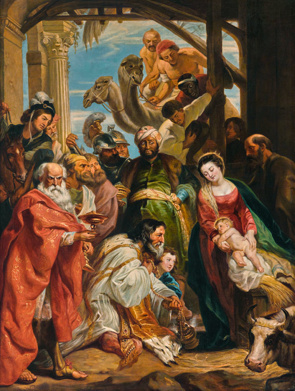 Die Anbetung der Könige von Peter Paul Rubens