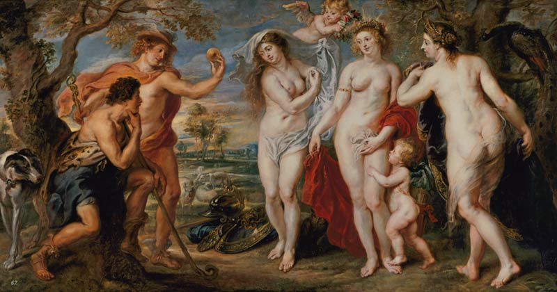 The Judgement of Paris von Peter Paul Rubens