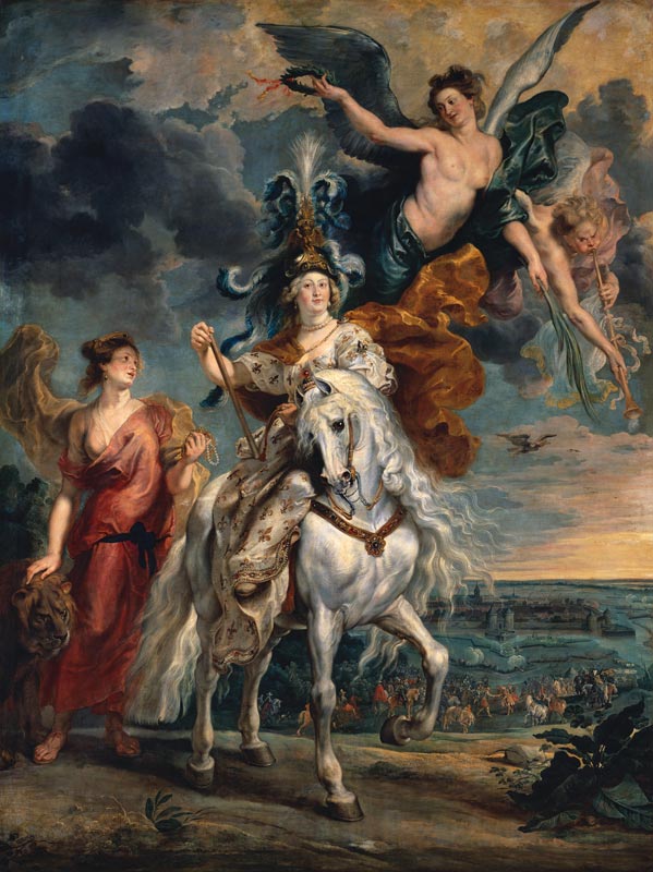 The Medici Cycle: The Triumph of Juliers, 1st September 1610 von Peter Paul Rubens