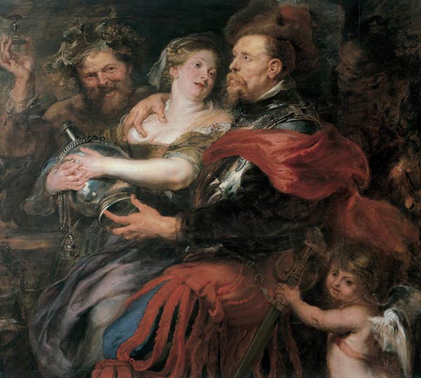 Venus und Mars von Peter Paul Rubens