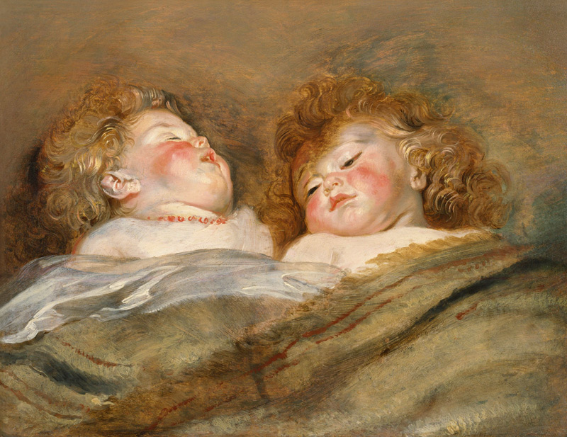 Zwei schlafende Kinder von Peter Paul Rubens