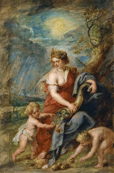 Abundantia von Peter Paul Rubens