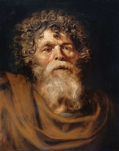 P.P.Rubens, Bärtiger alter Mann von Peter Paul Rubens