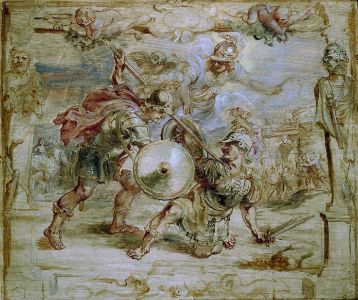 Der Tod Hektors von Peter Paul Rubens