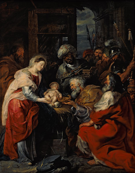 Die Anbetung der Könige von Peter Paul Rubens
