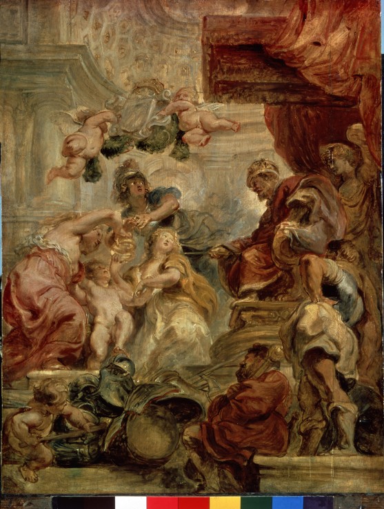 Die Vereinigung Großbritanniens von Peter Paul Rubens