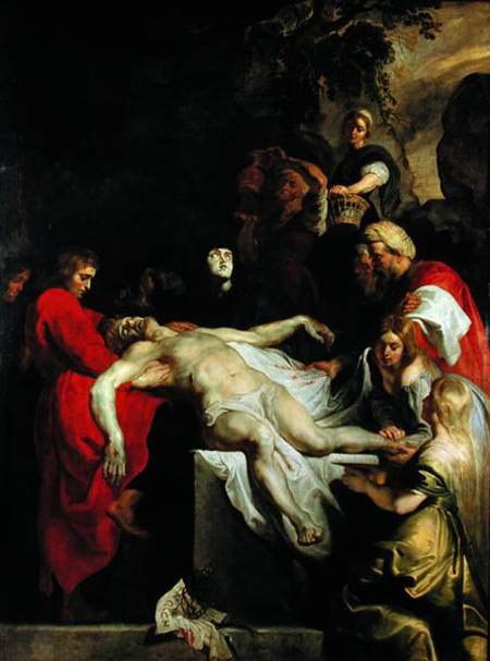 The Entombment von Peter Paul Rubens