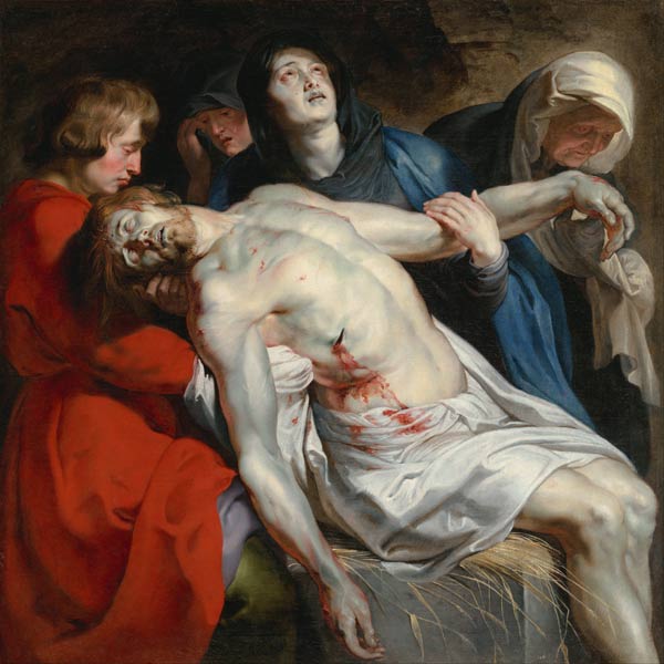 Die Grablegung Christi von Peter Paul Rubens