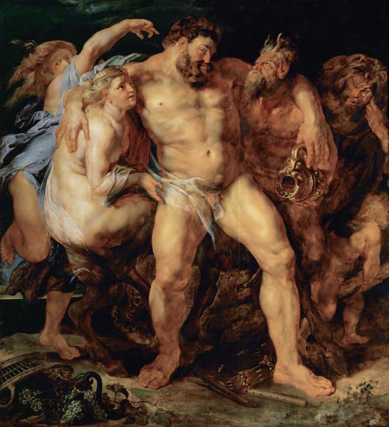 P. P. Rubens / The drunken Hercules von Peter Paul Rubens