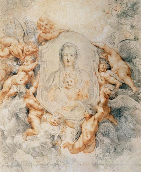 Image of the Madonna von Peter Paul Rubens