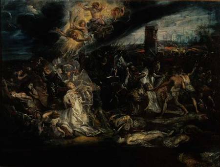 The Martyrdom of St. Ursula and the ten thousand virgins von Peter Paul Rubens