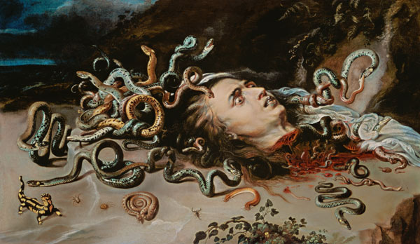 Das Haupt der Medusa von Peter Paul Rubens