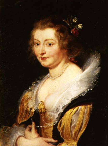 Portrait of Catherine Manners, Duchess of Buckingham von Peter Paul Rubens