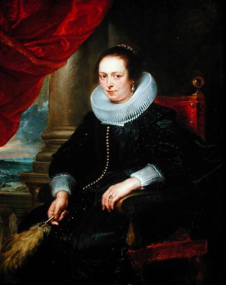 Portrait of a Lady, said to be Clara Fourment von Peter Paul Rubens