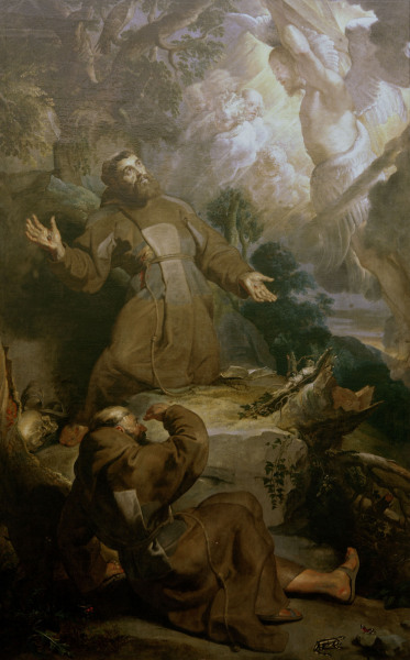 P.P.Rubens / Stigmaisation of Francis von Peter Paul Rubens
