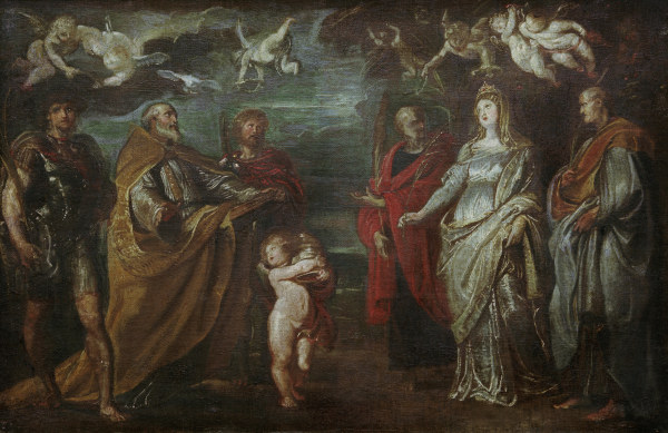 P.P.Rubens, Hl. Gregor mit Märtyrern von Peter Paul Rubens