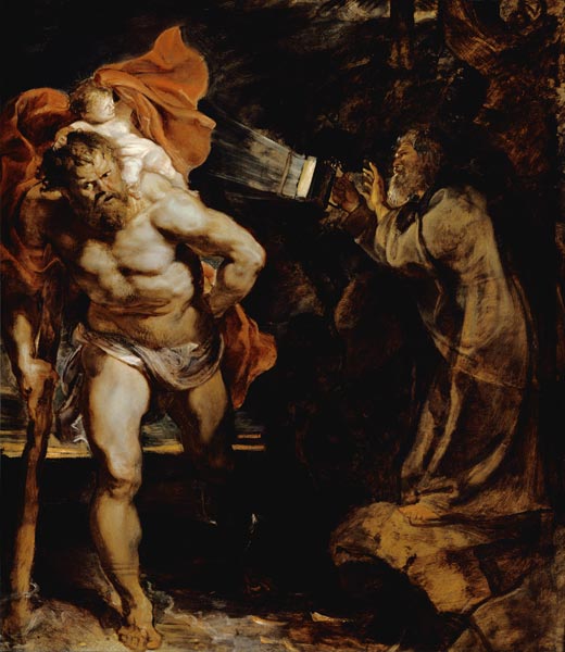 Der hl. Christophorus. von Peter Paul Rubens