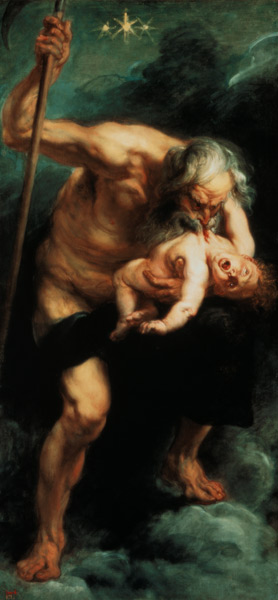 Rubens / Saturn devouring a Son von Peter Paul Rubens