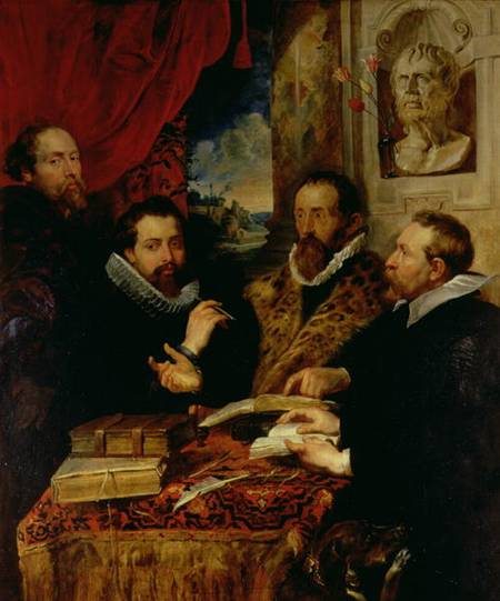 Self Portrait with his Brother Phillip von Peter Paul Rubens