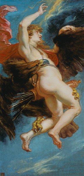 The Rape of Ganymede von Peter Paul Rubens