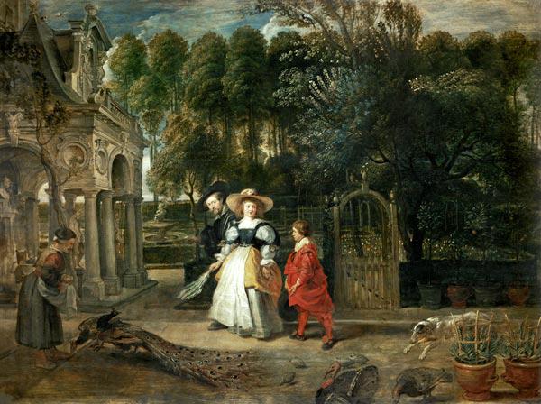 Rubens and Helene Fourment (1614-73) in the Garden