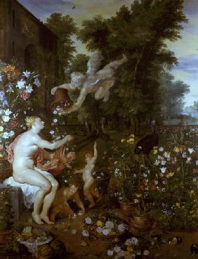 Rubens a. Brueghel / Flora a. Zephyr