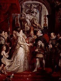 Die vorläufige Vermählung der Maria de' Medici mit Heinrich IV. 1623/1625