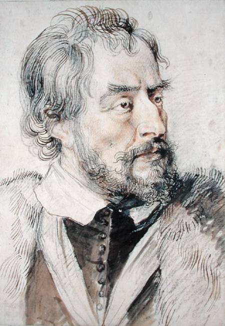 Thomas Howard (1585-1646) 2nd Earl of Arundel (pencil, pen & von Peter Paul Rubens