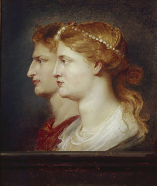 Tiberius and Agrippina / Rubens von Peter Paul Rubens